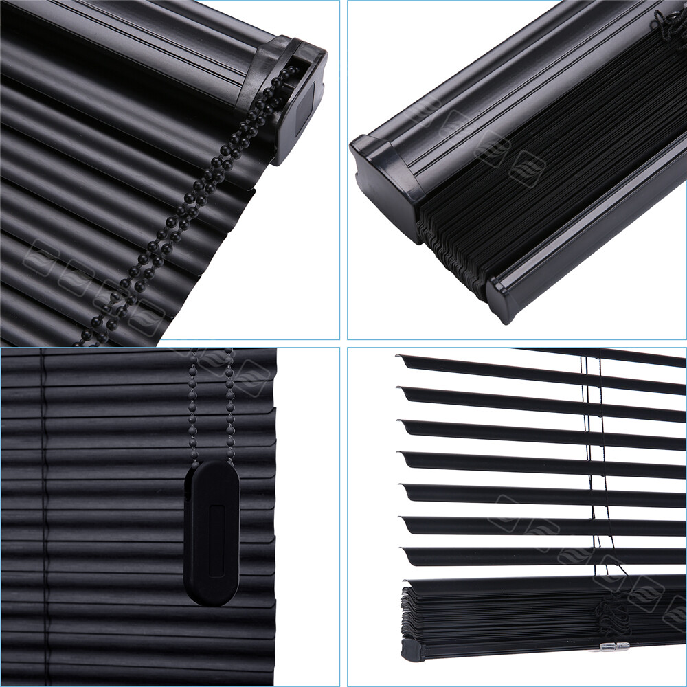 Changshade Custom CUT Blind Window Blinds 1” Vinyl Corded Mini Horizontal Blinds