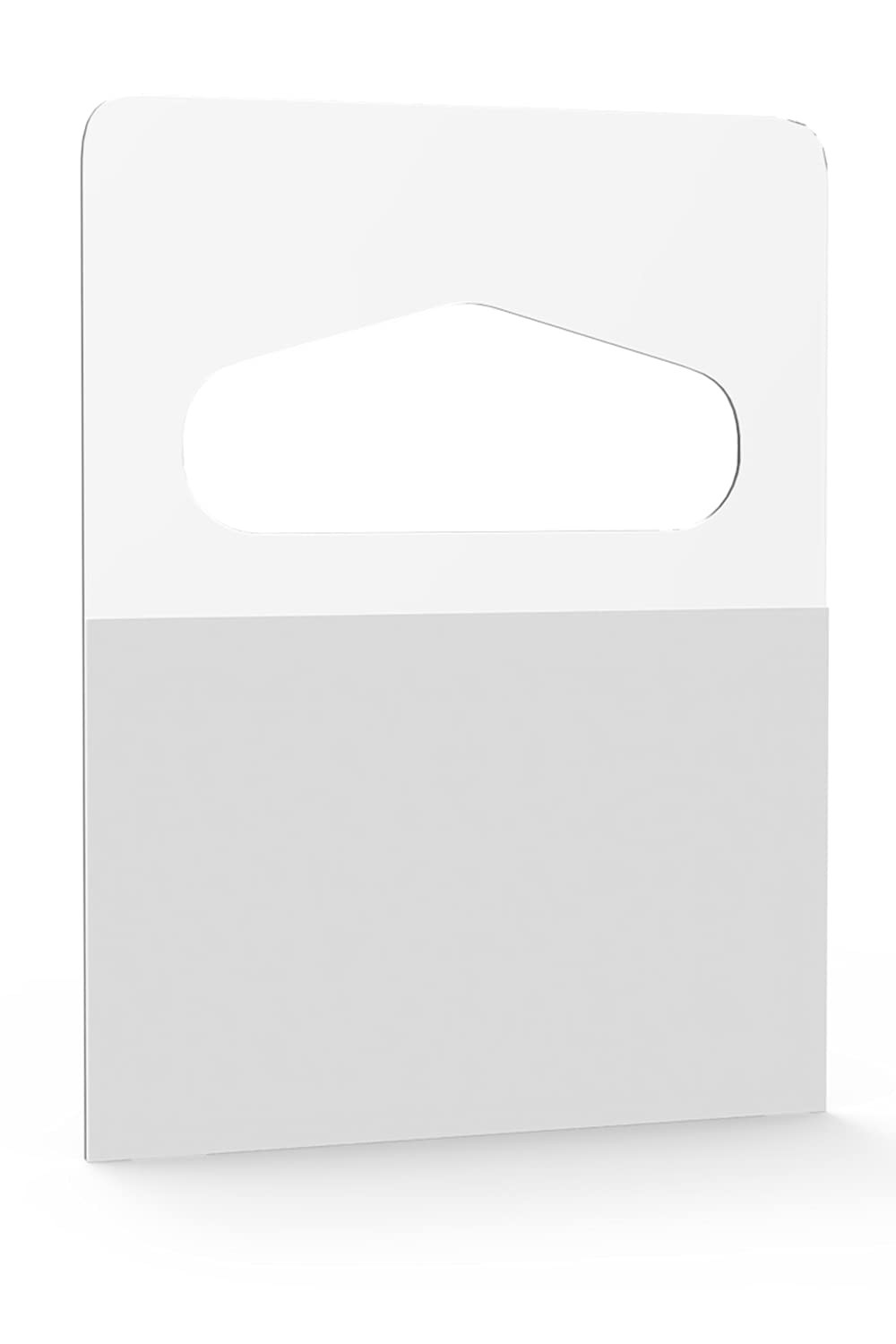 DGJM 1000PCS 1-1/4″ X 1-5/8″ Slot Hole Self Adhesive 1.25*1.57 inches, Clear