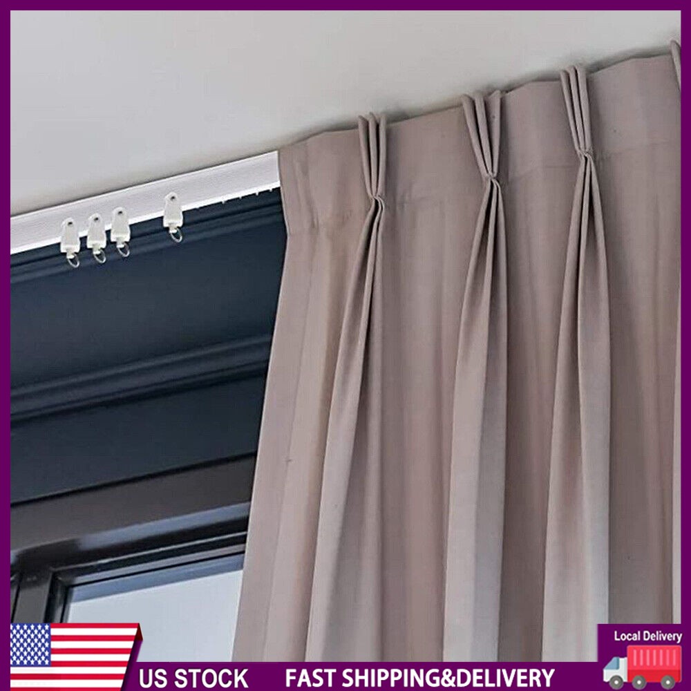 Ceiling Curtain Track Window Rod Pole Rail System Flexible Rail Track Mount