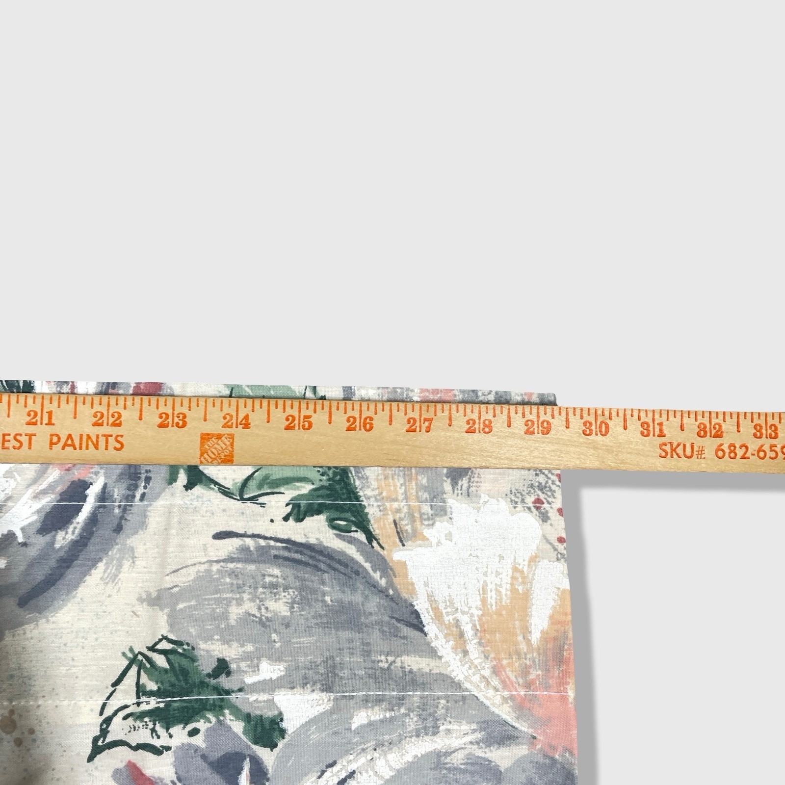 Unbranded Vintage Curtain Valance Unisex 30×17 Multicolor Floral Cottagecore