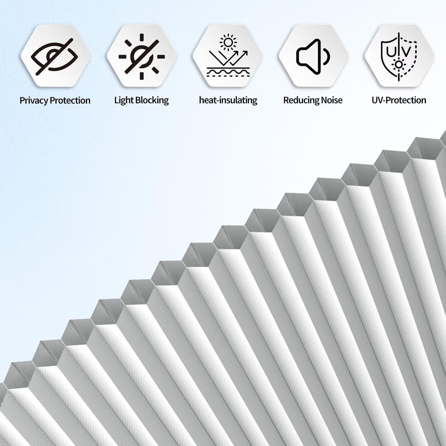 Arch Window Shades Half Circle Blackout Cellular Shades Cordless No Drill Bli…