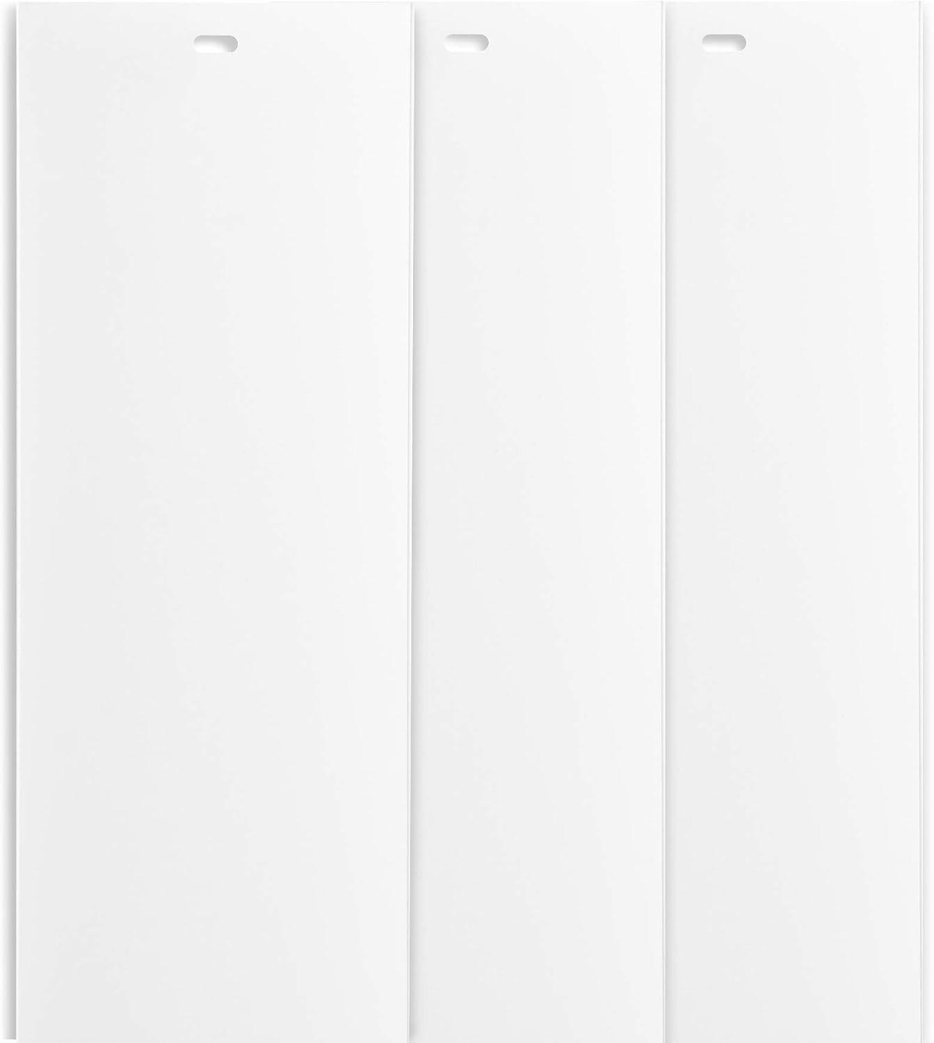 82.5″ White Vertical Blind Slats for Sliding Doors and Windows (3-Pack)