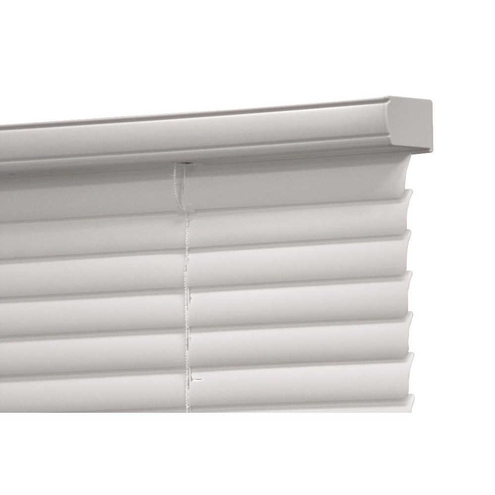 Mainstays 1″ Cordless Vinyl Light Filtering Mini Blinds, White, 31″ W x 64″ L