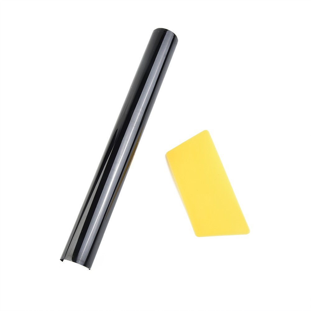 Universal/Black CAR Sun Strip Tint Visor For Front Windshield 5%VL Limo Shade