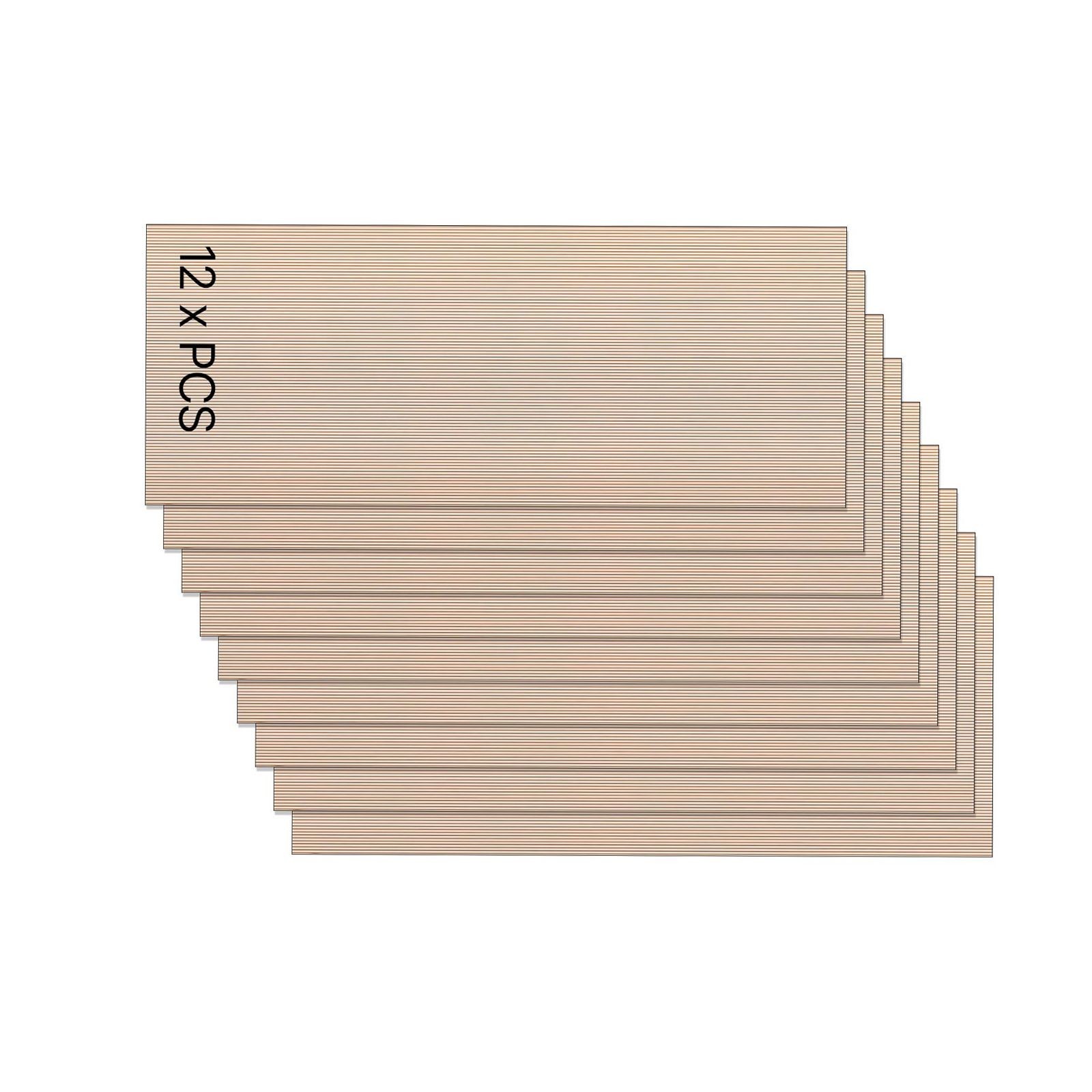 Double-Wall Polycarb Roof Panels — 12 Pcs, 5’x2′, Heat-Resistant & Lightweight