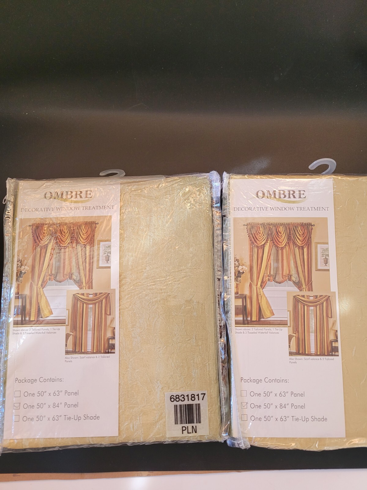 Achim Importing Company Ombre Sandstone 50 x 84-Inch Panel 2Pc