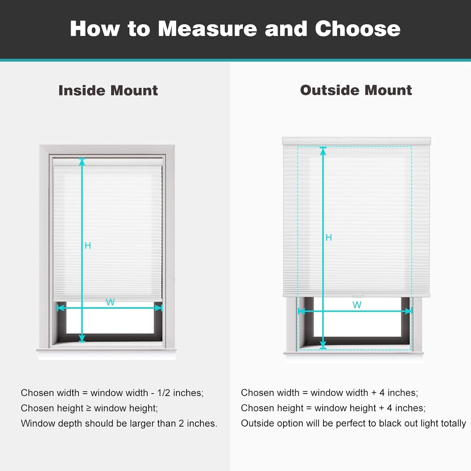 Cordless Cellular Shades,Blackout Honeycomb Shades for Windows,Pull Down Plea…