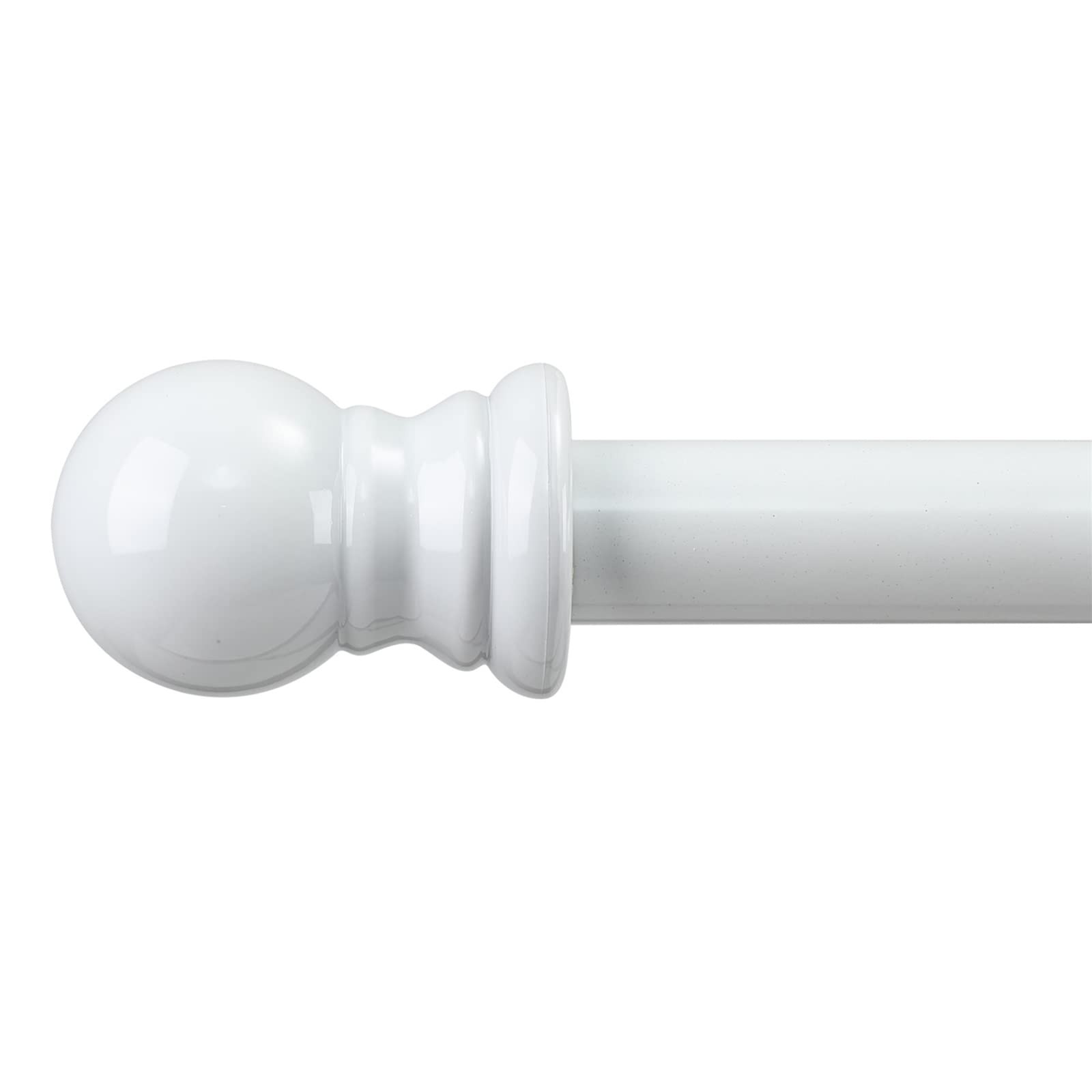 Curtain Rods for Windows 66 to 144” – 1 Inch Heavy Duty Curtain Rod Set,Adjus…