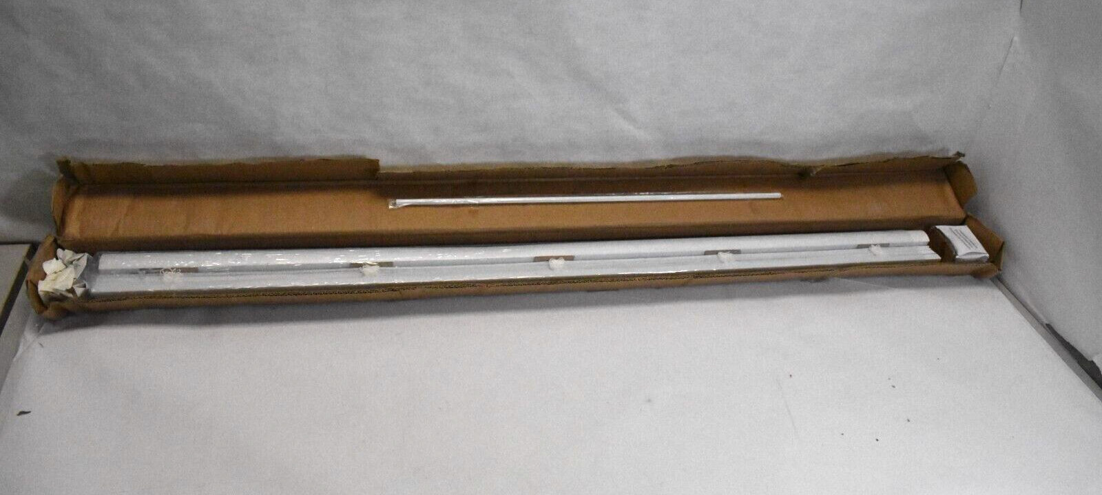 Lumino Vinyl Mini Blinds 1″ Cordless Cutdown Vinyl Mini Blind White 39″ x 51″