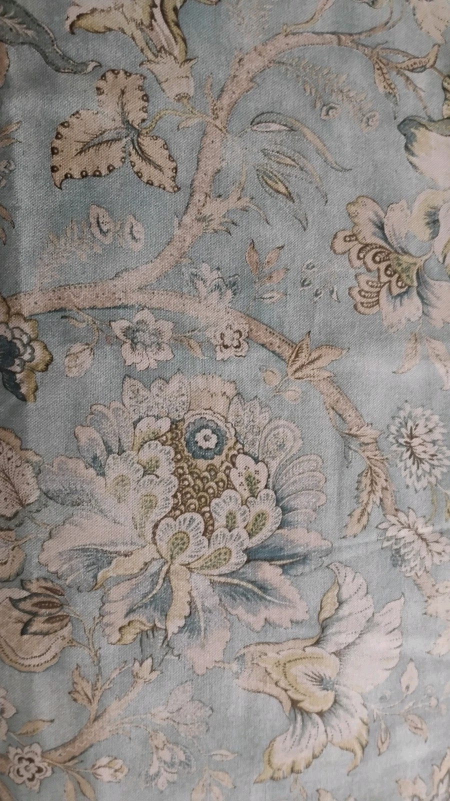 Handmade Damask Linen Cotton Curtains 25×88″ Rod Pocket Unlined Braemore EUC