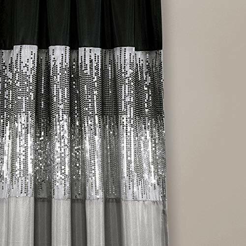 Lush Dcor Night Sky Panel For Living Bedroom Dining Room single Curtain 84X 42