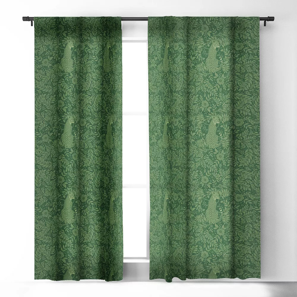 Avenie Cheetah Spring Collection IX 84″ x 50″ Single Panel Room Darkening