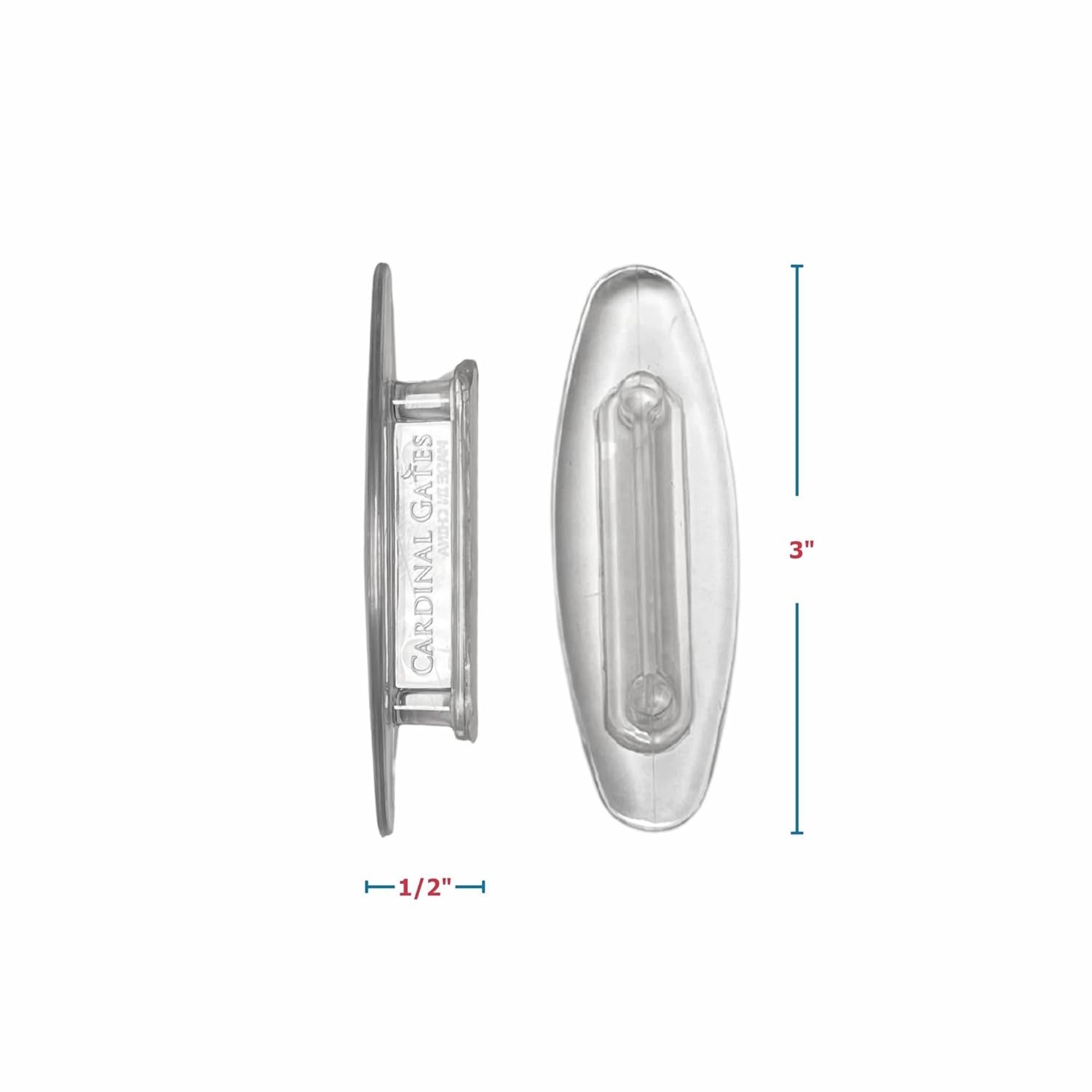 3 Pack Clear Baby-Proof Cord Holder – Child & Pet Safety Cleat for Window Blinds