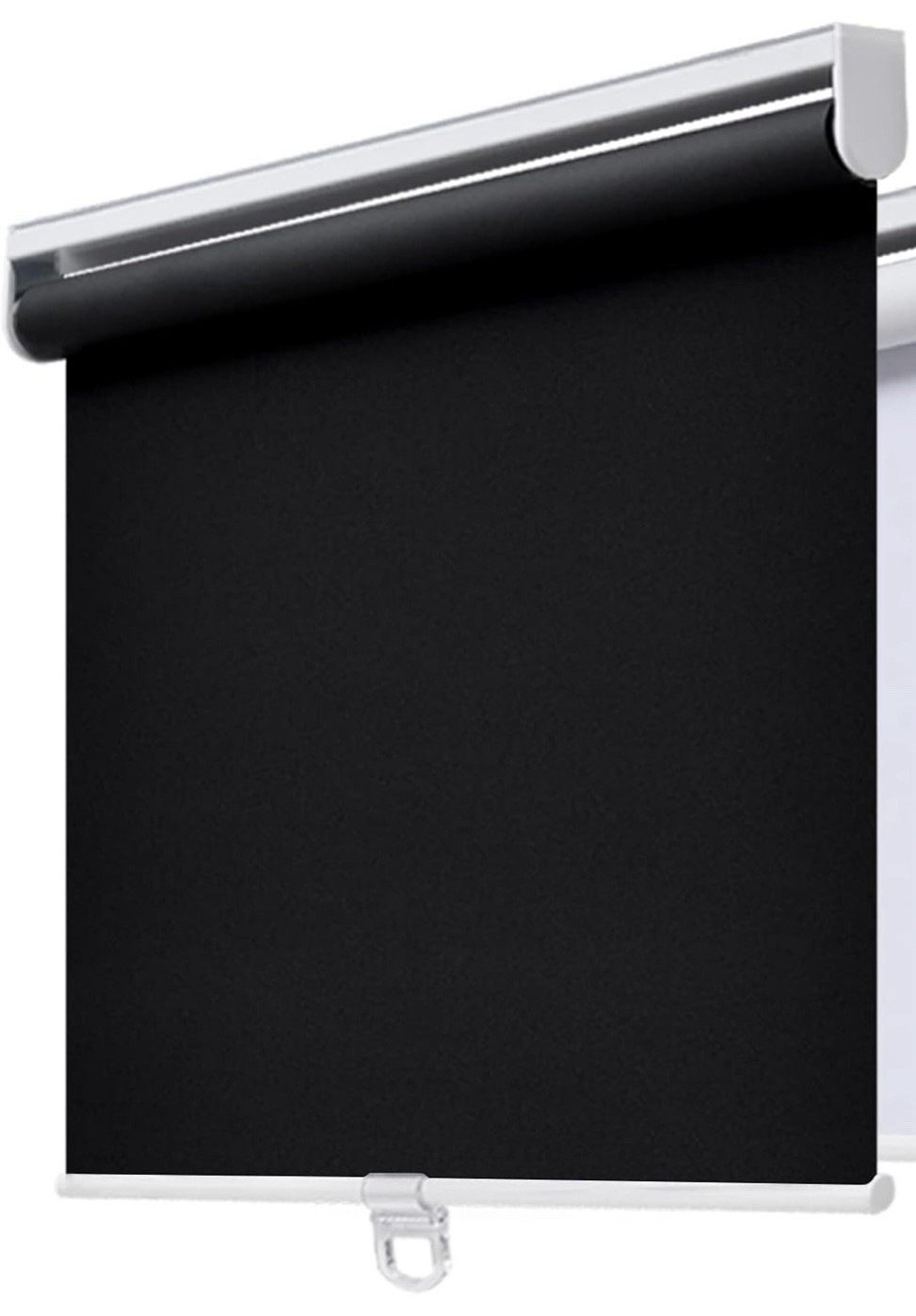 Aosky Cordless Roller Shades Blackout Blinds for Windows Room Darkening 42×72⚫️