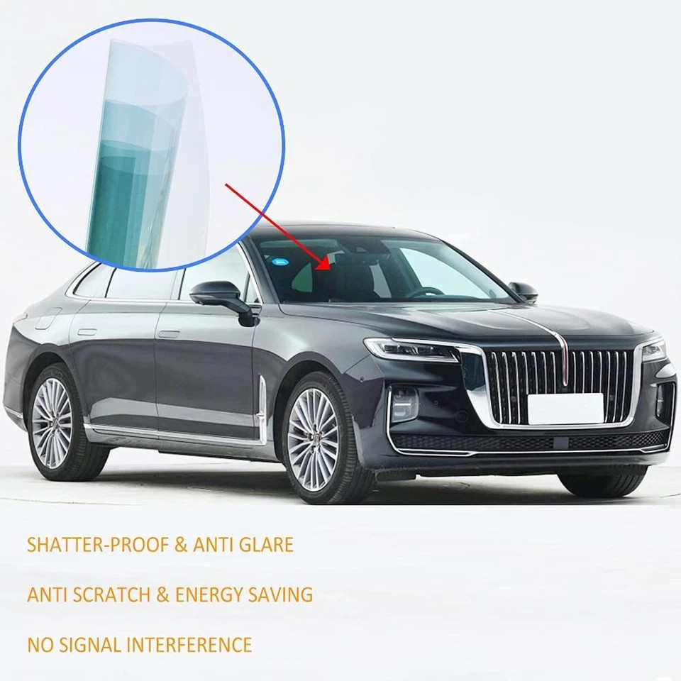 80% VLT Nano Ceramic Car Front Window Film 99% anti UV Heat Insulation Sun