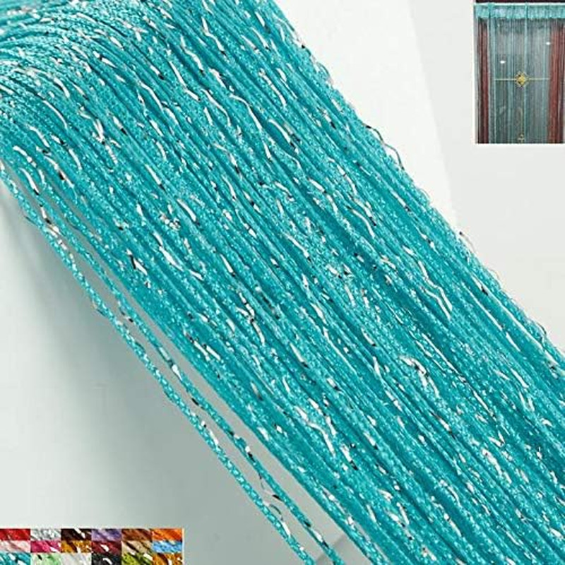 Home Decor Sequin Curtain for Doorway,Door String Curtains, 39X79 Inch Hanging,C