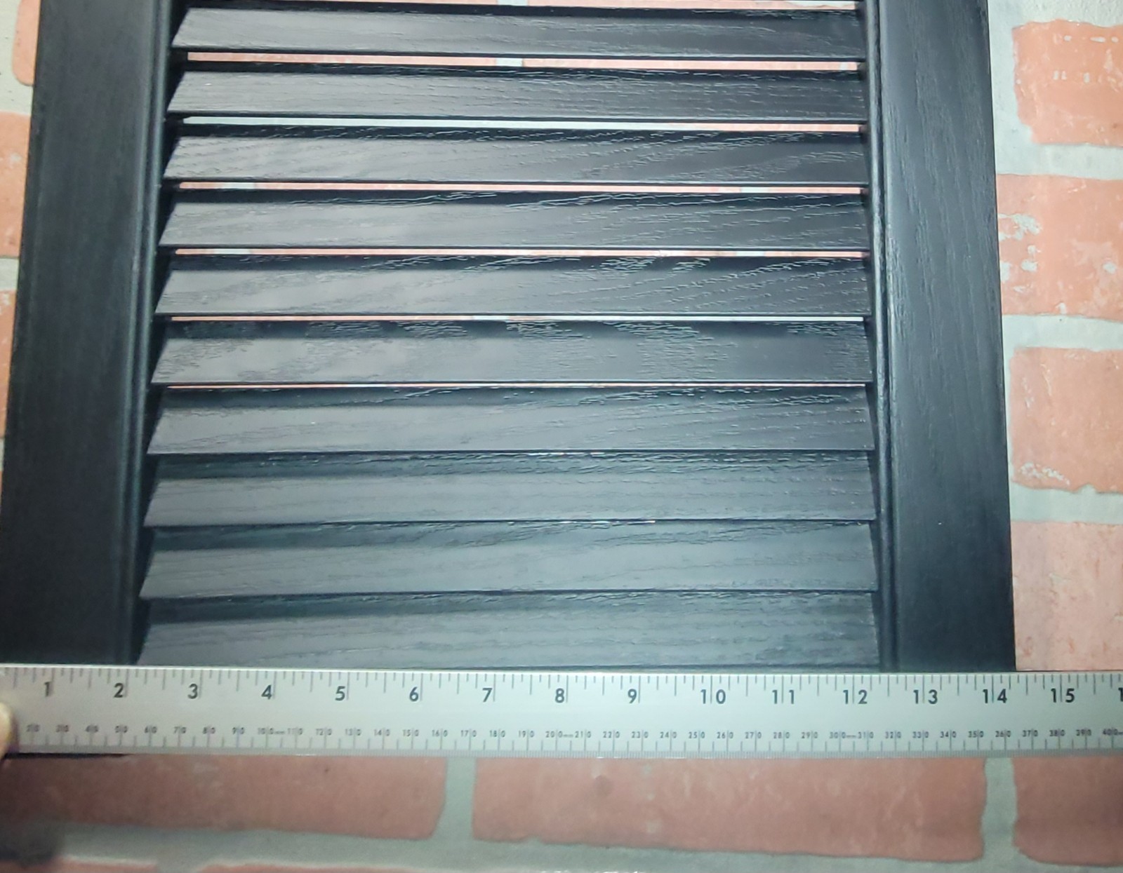 Vinyl Shutters 14.5in. Wide X 27in Long. Mid-America “Brand New” Still In Box.