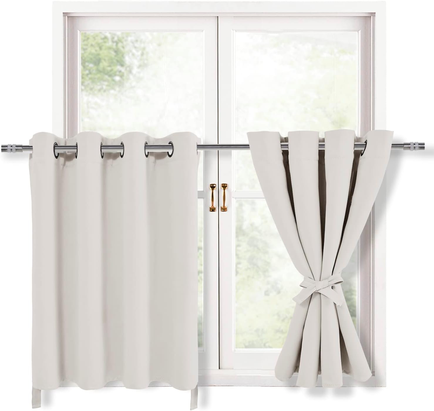 Hiasan RV Blackout Curtains for Bedroom, 52 X 36 Inches Long – Thermal Insulated
