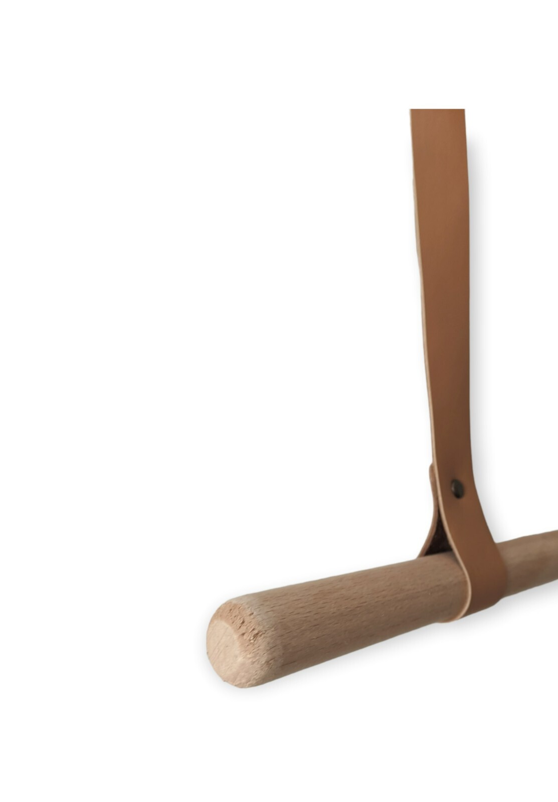 50cm Leather Ceiling Straps, Clothing Rack Rod Holder,Ceiling Curtain Rod Holder