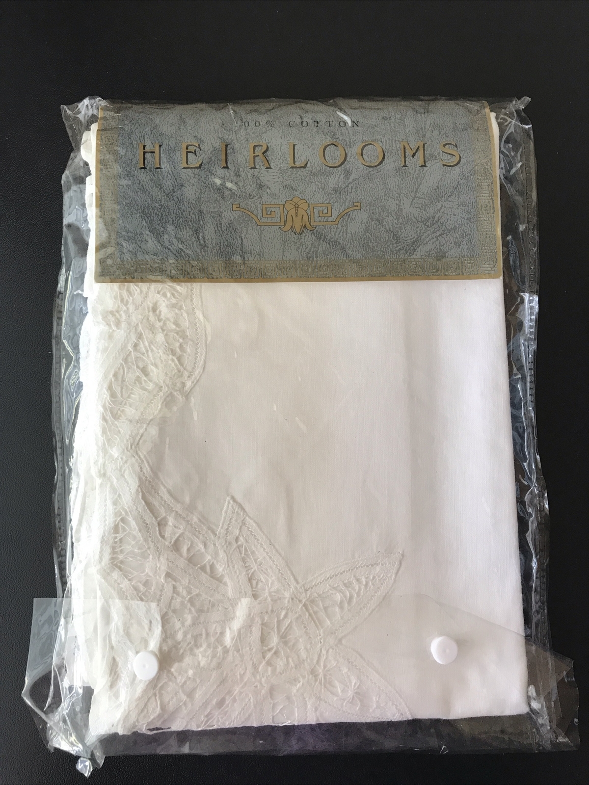 Heirlooms Vintage Battenburg Lace Valance 18 X 84