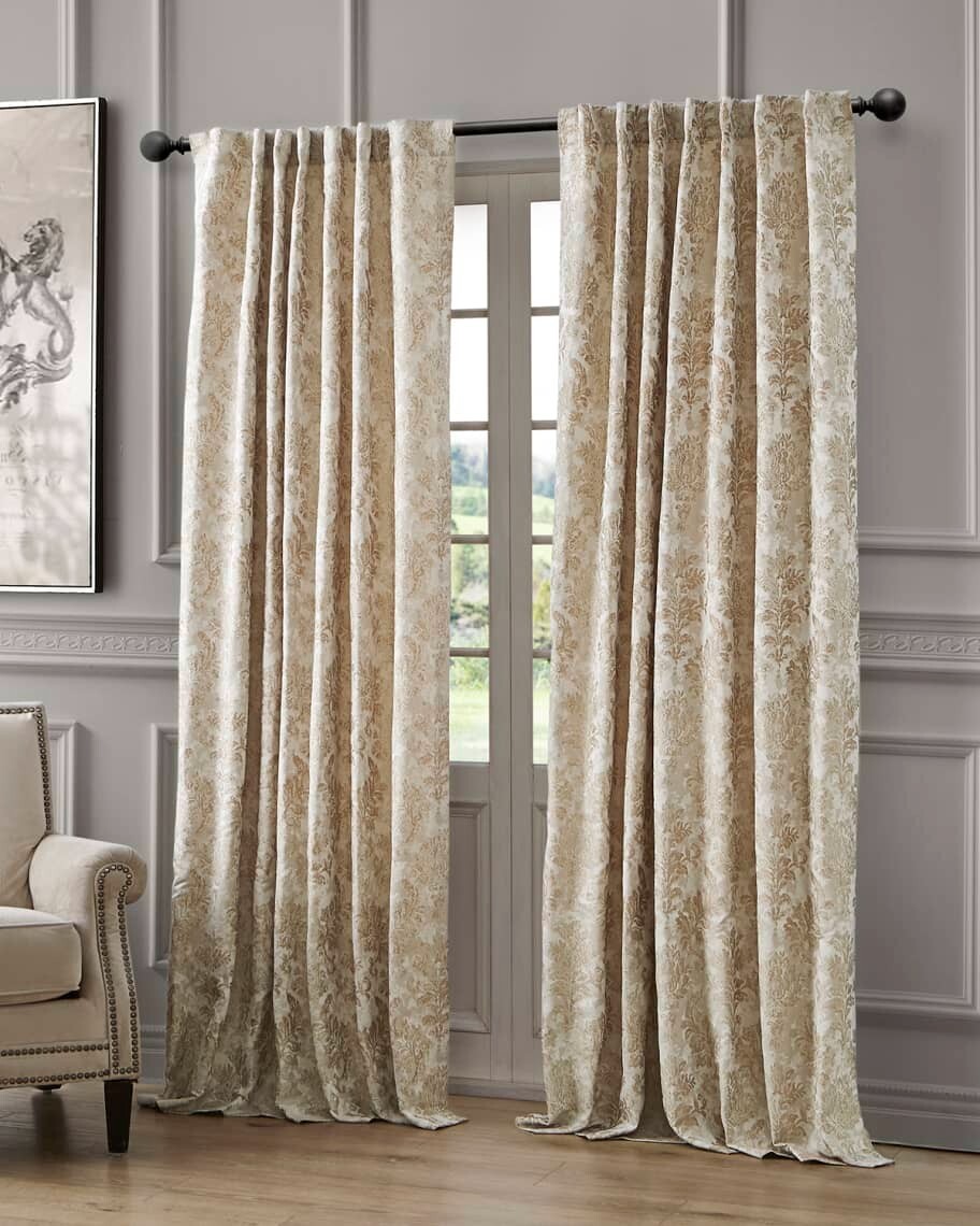 Waterford Juniper Back Tab Curtain Panel, 54″X84″