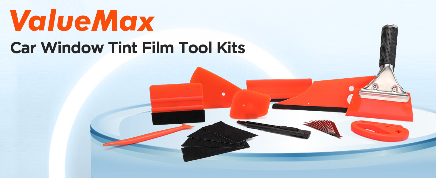 ValueMax Window Tint Tool 10PC Rubber Vinyl Car Protective Film Installation Set