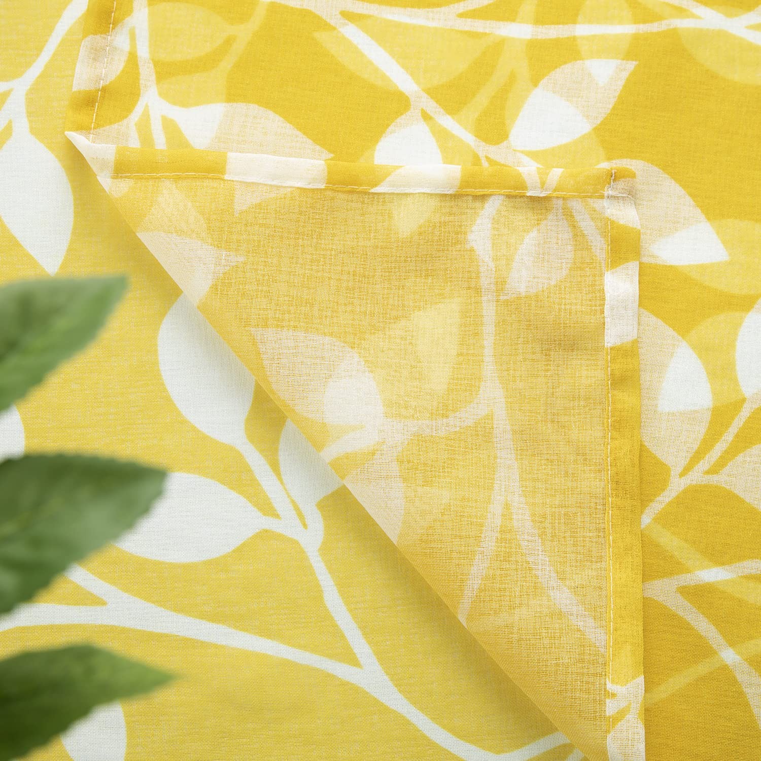 XTMYI Mustard Yellow Curtains for Bedroom 25″W x 30″L (Pack of 2),