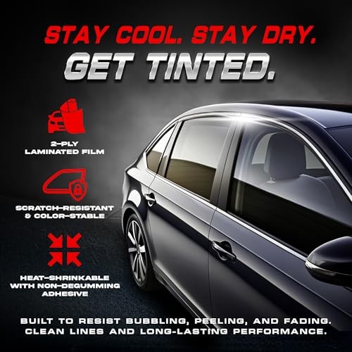 Car Window Tint Professional Quality Film Tinting Roll for 15% Vlt Dark Smoke