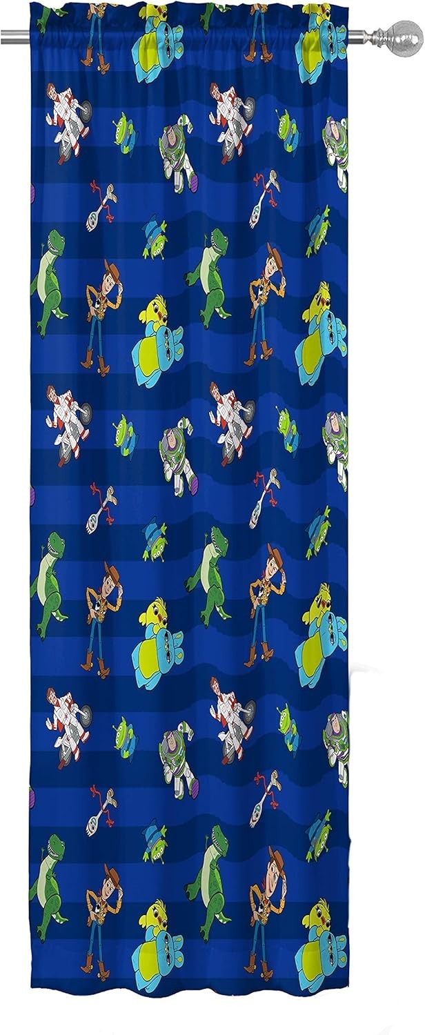 Kids Window Drapes – 4 Piece Curtain Set Includes 2 Tiebacks, Beautiful Beddi…