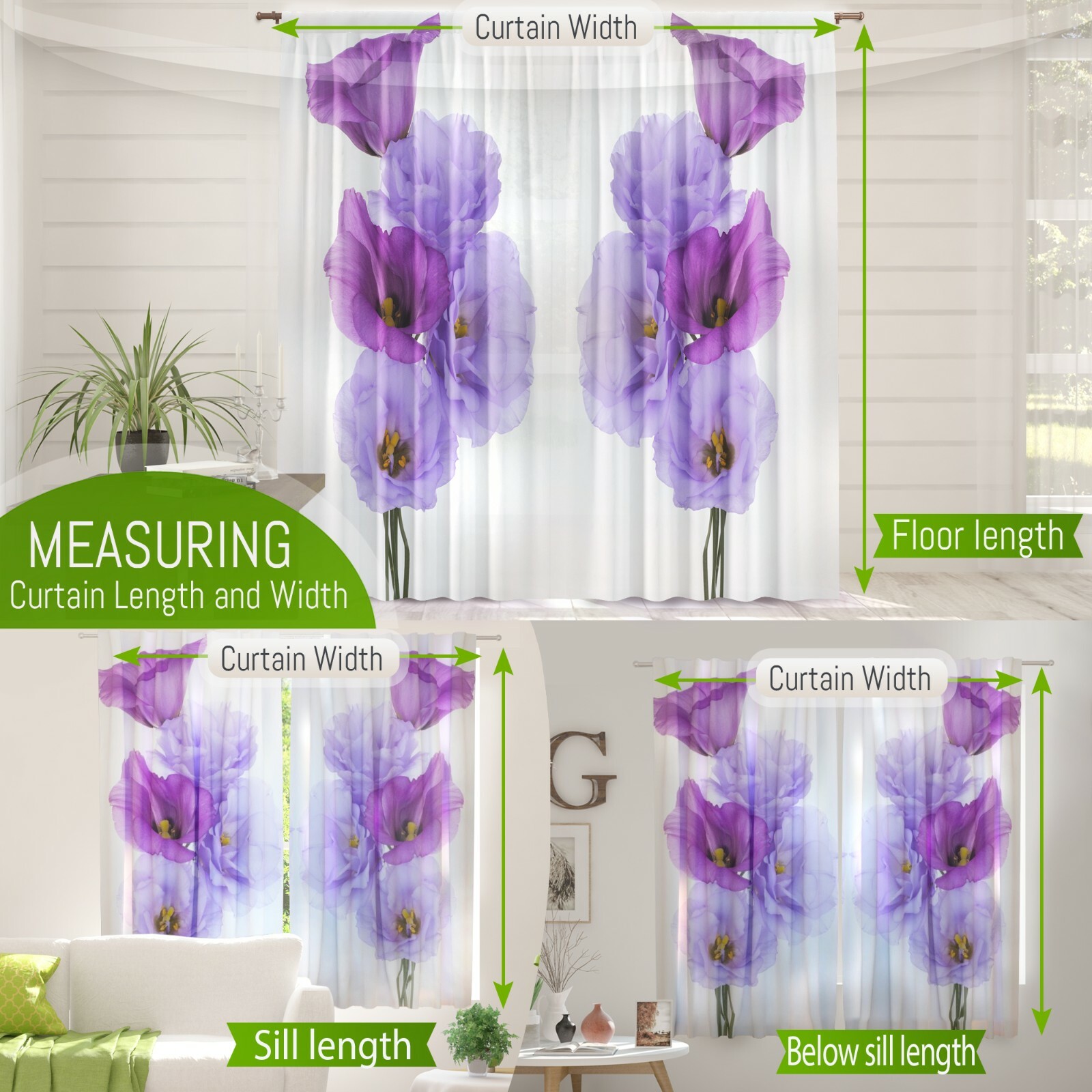 3D Curtain Printed with Watercolor Cute Sloths images Wellmira Made to Measure