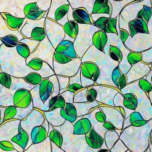 Rainbow Window Privacy Film,Heat Control,UV 17.5*78.5 Ivy Jade | Rainbow
