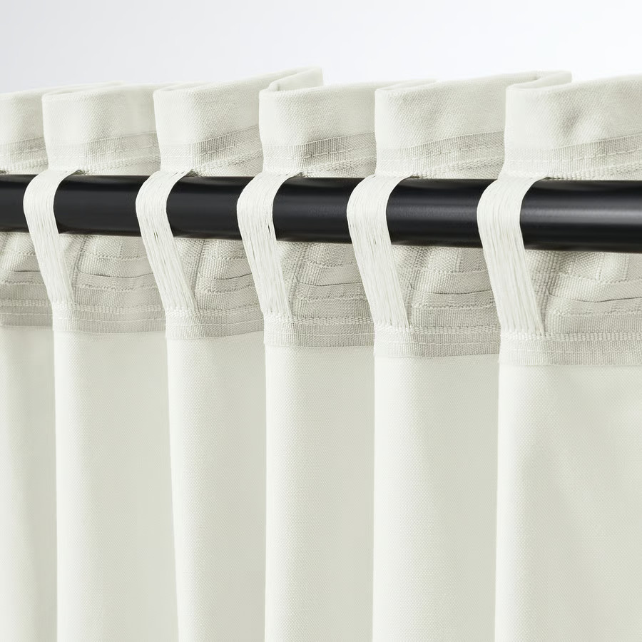 Ikea SET OF 2 PANELS Sanela Curtains Drapes Room Darkening Velvet 55″x98″