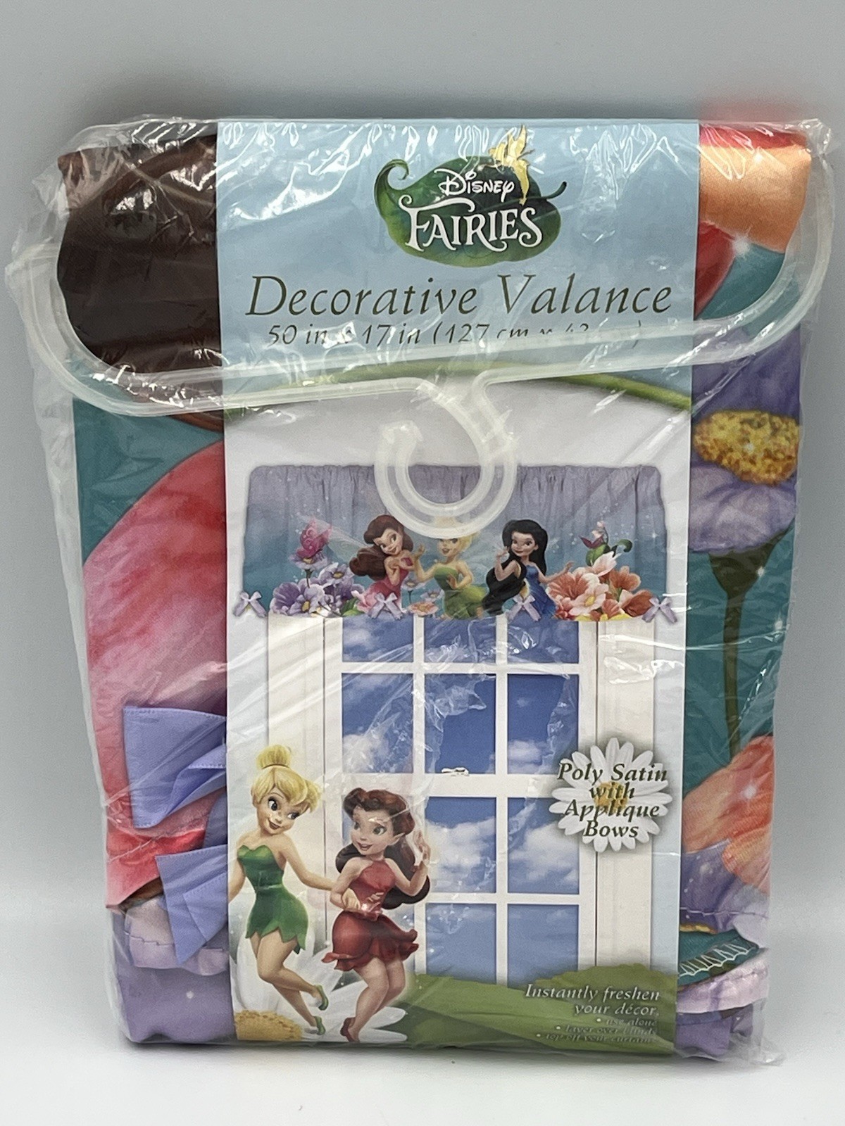 Disney Fairies Decorative Valance 50″ X 17″ TINK Tinkerbell Girls Room