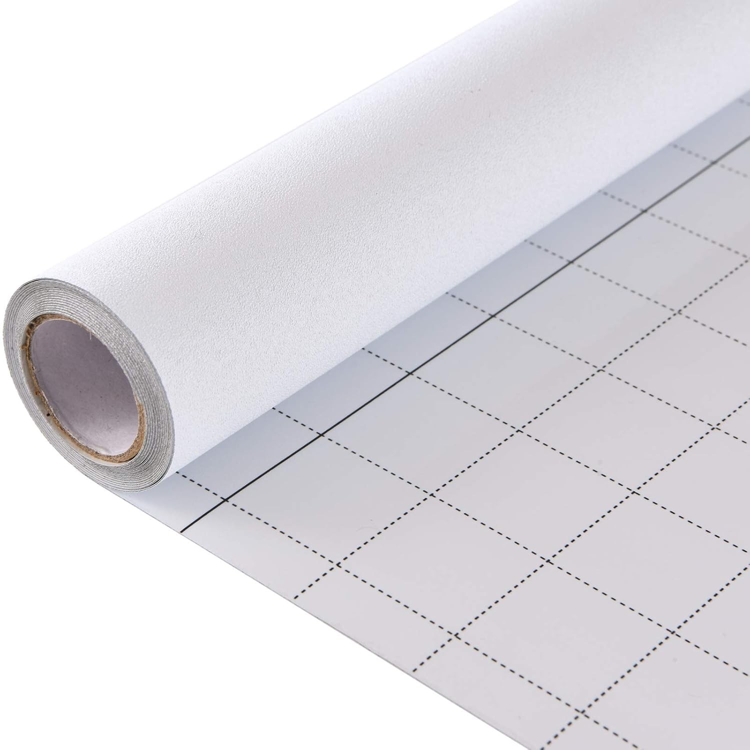 VELIMAX White Blackout Window Film, 100% Light Blocking Window Cover, Opaque Vin