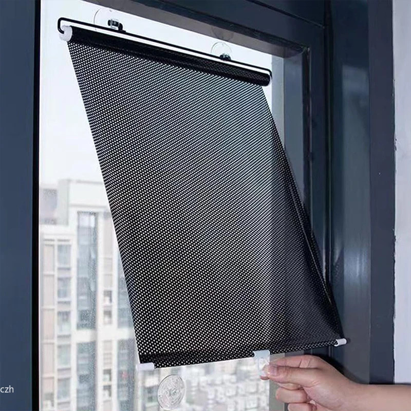 Black Out Blinds Roller Drilling Drill Blackout Shades Curtain Rollers for Windo