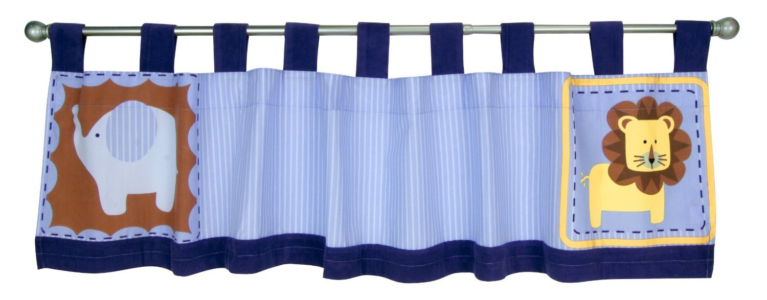 Trend Lab Jungle 123 Kid’s Window Valance, 1 Ct