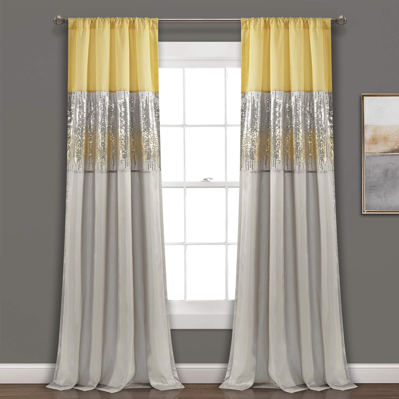 Lush Decor Night Sky Window Panel Single 42W X 84L – –