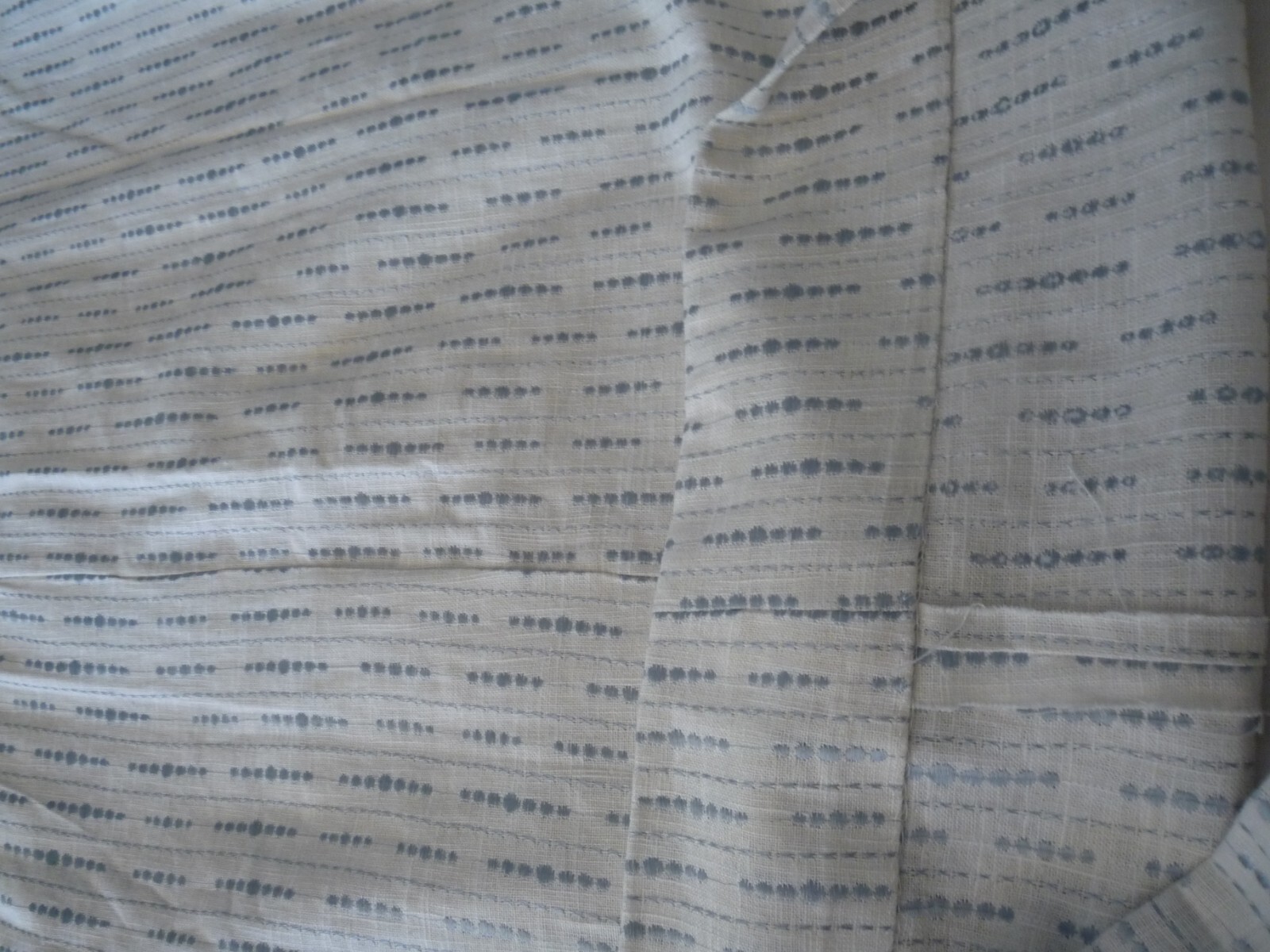 CUSTOM MADE LINEN DOUBLE LINED BLACKOUT PLEATED DRAPE 39″X109″ PANEL GORGEOUS