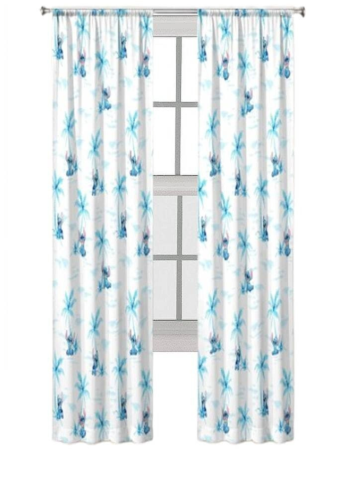 Disney Lilo & Stitch Kids 84″ Curtain Panel, Set of 2-AB0F2GQHC2K7