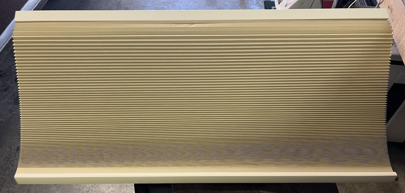 LAZ Cellular Blind, Cream, 36×64, New in Box