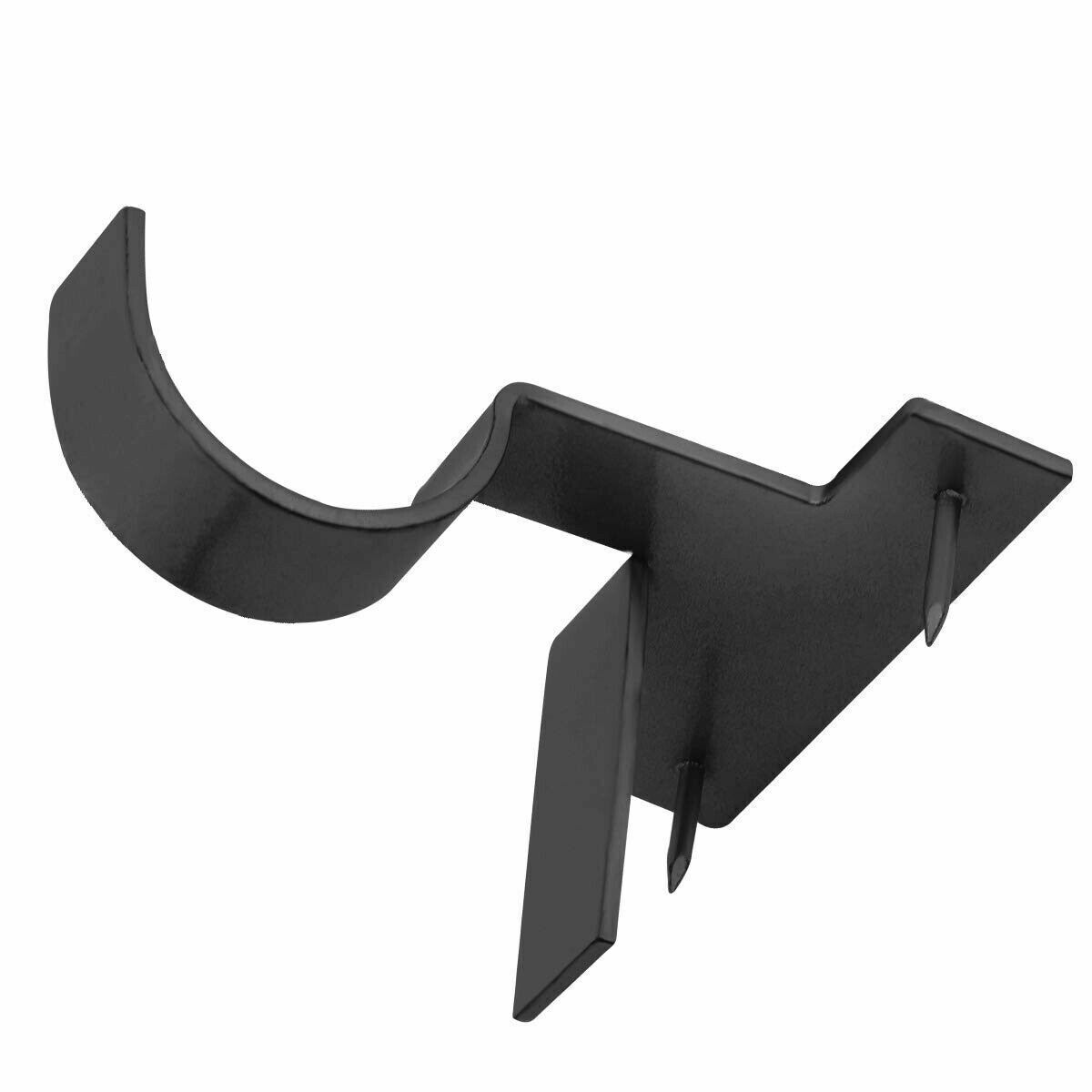 8Pcs Curtain Pole Brackets No Drill Curtain Rod Holder Into Wooden Window Frame