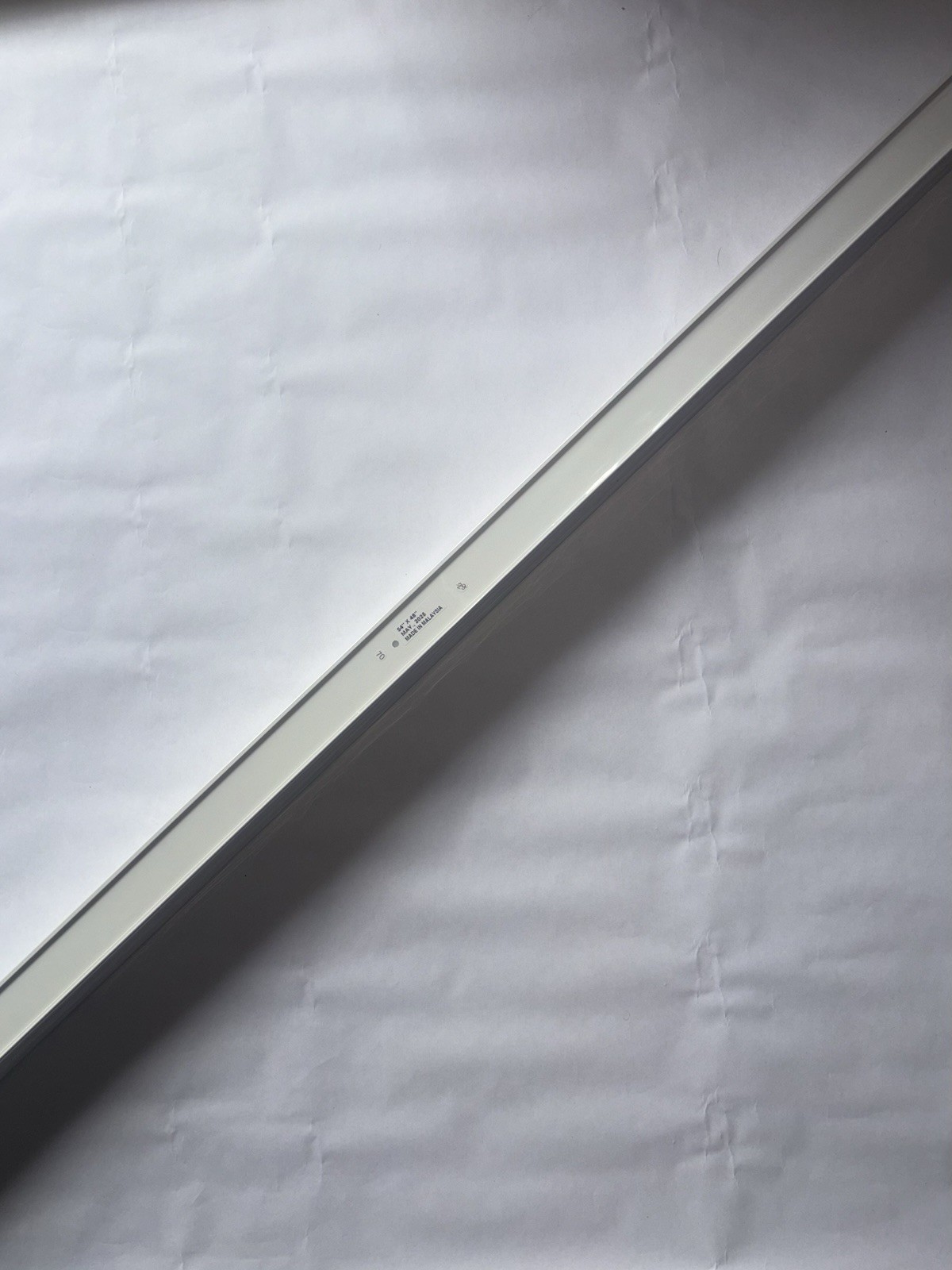 54” x 48” White Blinds, Pull Down Blinds, Cordless, White, NEW, BRAND NEW, SEAL!
