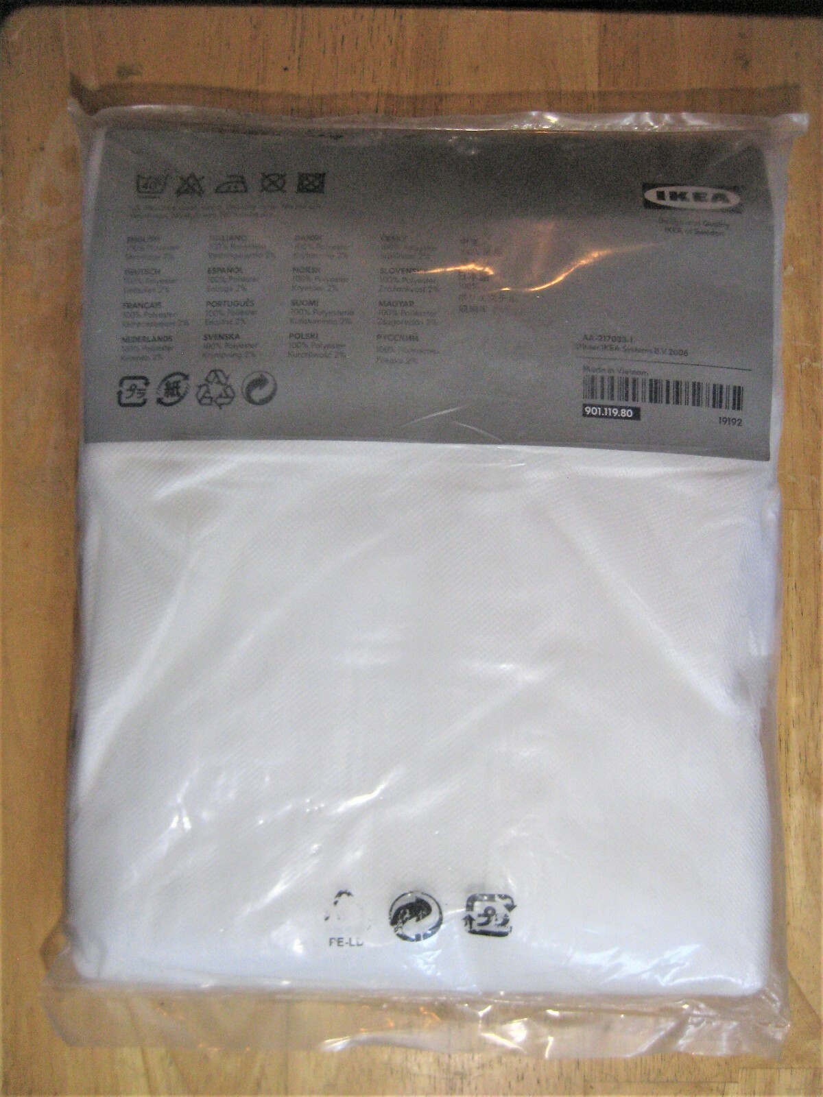 Ikea “Lill” Shear Net Polyester Curtain Panels, 110″ X 98″