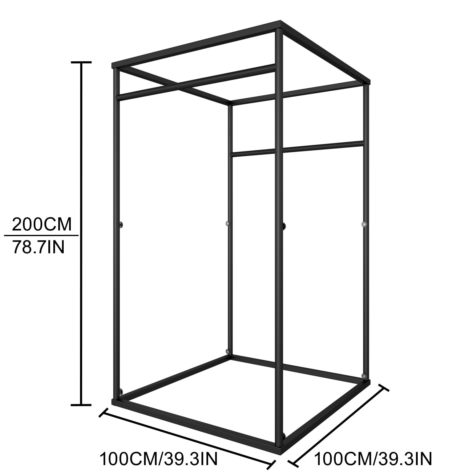 Clothing Store Fitting Room, Movable Square Changing Room, DIY Temporary Lock…