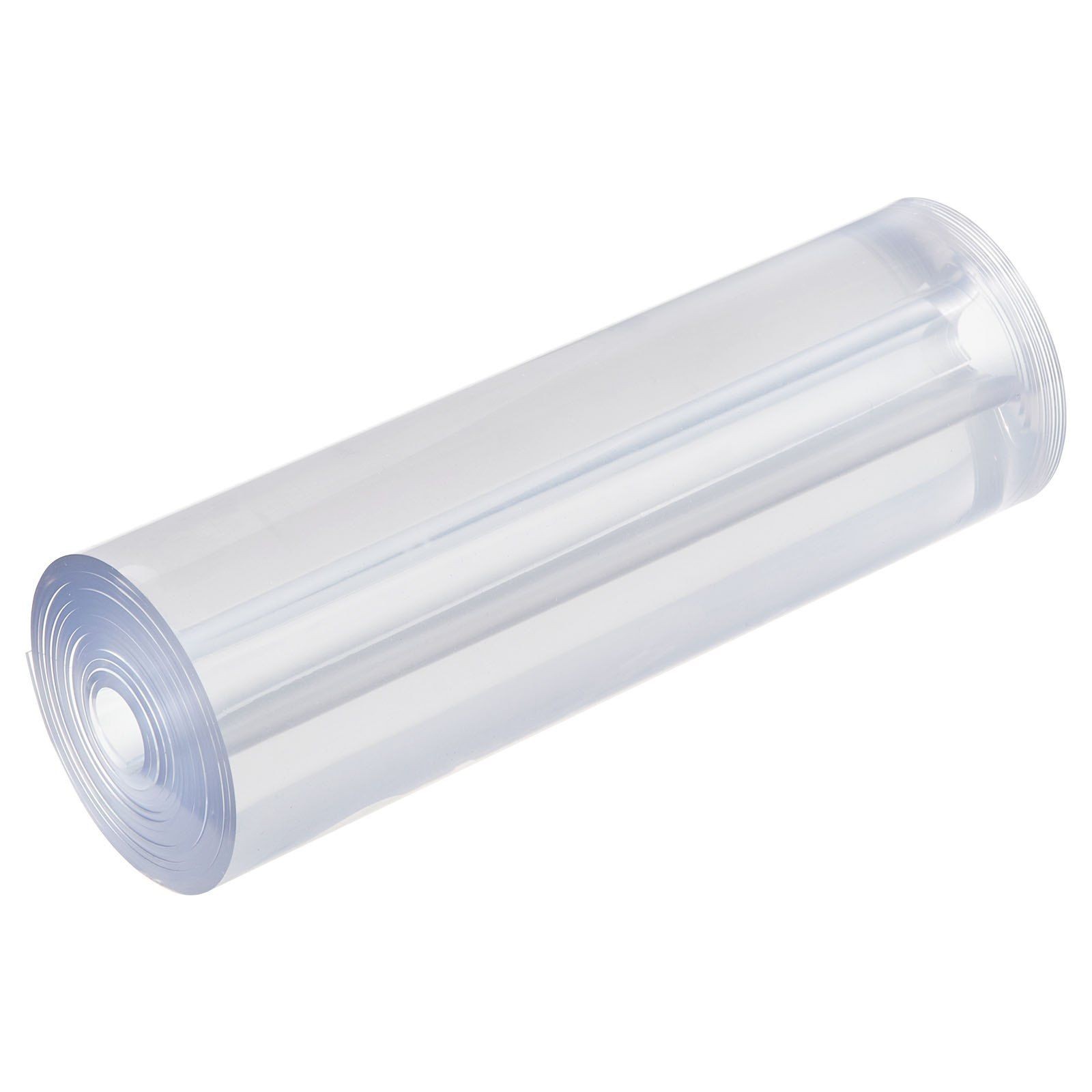 6PCS 84x36x0.08in Clear Plastic Strip Door Curtain Insulating Refrigeration