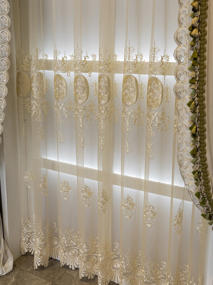 Custom High-grade olive green thickened shading velvet cloth curtain drape C1836