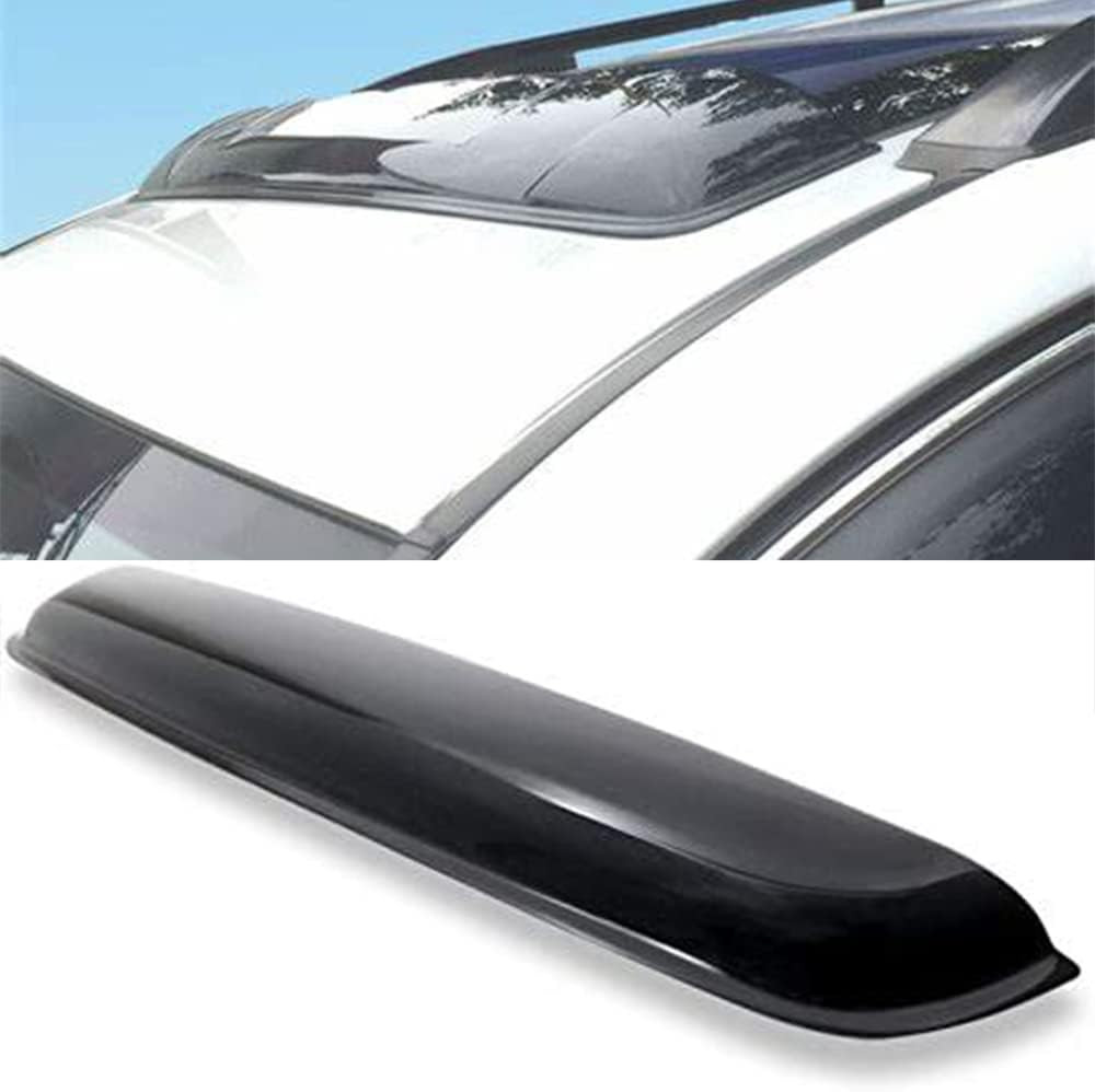 43 Universal Sunroof Wind Deflector Dark Smoke Auto Roof Visor RN110
