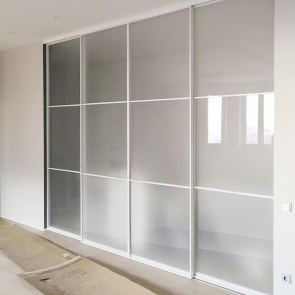 Frosted Privacy Opaque Window Film Self-adhesive White Pure Glass Sticker Tint [