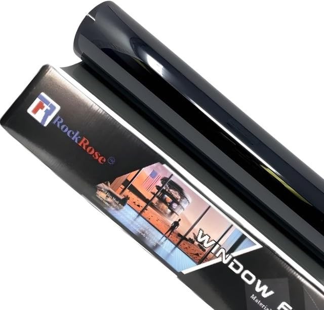 5% Carbon Car Window Tint Film 20″x10FT – UV & Heat Blocking Privacy Film