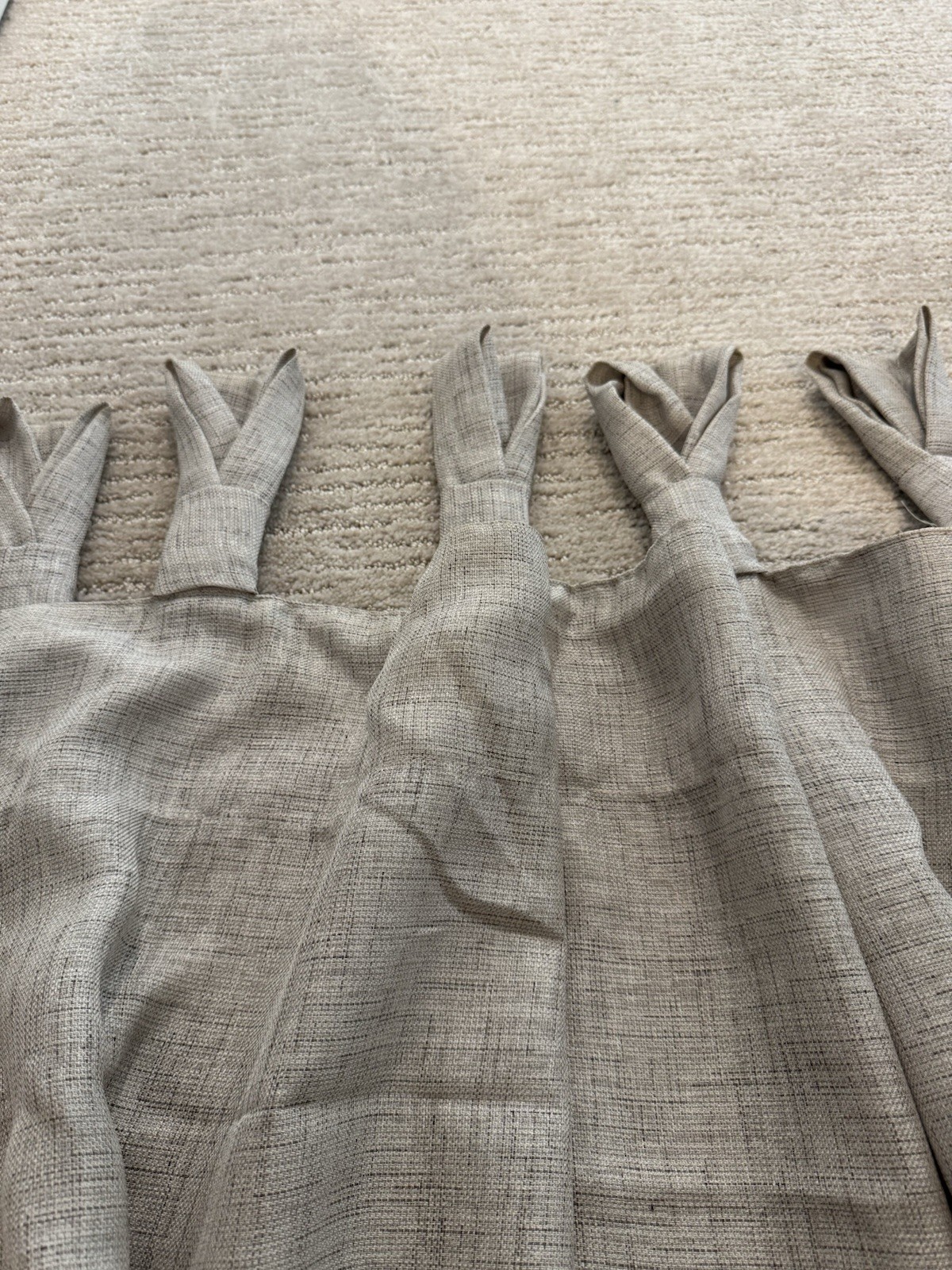 Nicole Miller New York Light Gray Curtains